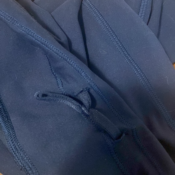 Lululemon Navy Blue Biking Shorts with Pockets - Picture 7 of 7